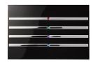 BLUMOTIX BX-RKB KNX multifunction keyboard in rectangular ABS 120x800mm