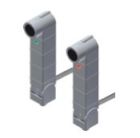 ABTECNO WI-316401 TWIN-PRO FOTOCELLULADI SICUREZZA USCITA OSE