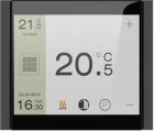 EKINEX EK-FLQ-GBU FF Flank square frame in Charcoal Metal