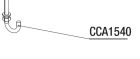 RIB CCA1540 INTER.RAPID/PRESIDENT TIE ROD X PLATE