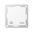 JUNG CO2A2178BFWWM Termostato ambiente KNX con sensore CO2 e umidità aria con accoppiatore bus integrato e interfaccia per pulsanti- 2 canali- bianco alpino opaco