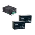TAU K-200KB4L Kit composto da scheda caricabatteria e due batter