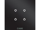 CAME 67600540 OH/4ITC BK MOD.4 ING.SU PLACCA NERA