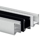 LEDCO PR120/3NE PROFILO SUPERFICIE 20 MM 3 MT. NERO H25