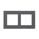 EELECTRON PO55A55FX-0724 2X55 FENIX GREY 0724 DOUBLE PLATE