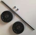 GT LINE KIN.1216 2 ruote, nere + axle (mod. 5218HL-5221HL)