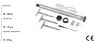FAAC 132035 TM2K TM245 25/17 45 kg mini tubular motor kit