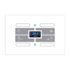 BLUMOTIX BX-E-RTU4C2 QUBIK Elettronica 4-button thermostat with humidos