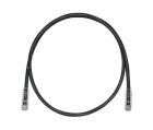 PANDUIT UTPSP3MBLY Patch Cord in Rame- Cat 6- Black UTP Cable- 3 Meter