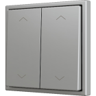 ZENNIO ZS702PB4SHS ZS70. Double Soft push button for 4 binary inputs