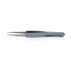 KNIPEX 92 21 14 ESD Pinzetta di gomma ESD acciaio inox