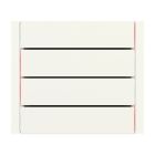 EKINEX EK-TRO-CHA- Confezione 1 tasto FF (Form/Flank/NF) rettangolare