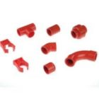 COOPER CSA INCENDIO AA-TPTD25R STAFFA ROSSA SUPPORTO PER TUBO 25MM