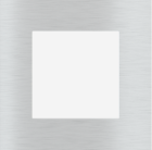 EKINEX EK-PQP-GBQ Square FF/71 (Form/Flank/NF) plate Plastic - 1 window