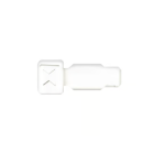 KNIPEX 00 61 10 CW ColorCode Clips bianco (10 pezzi)