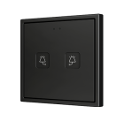 ZENNIO ZVITR70X2 Tecla RGB 70 X2. Pulsante capacitivo in PC-ABS 70x