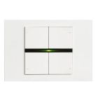 EELECTRON BK04FX-0032 KIT 4 SQUARE KEYS FENIX WHITE 0032 - LINE