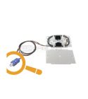 WP RACK WPC-FST-0129SC-020 Pre-assembled Splice Tray with 12 Singlemode Coloured Pigtail 09/125µ SC, Tight Buffer, 2m.