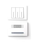 VENITEM 23.34.41 Sirena MINI GIUDECCA L bianco opaco 1 pezzo