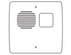 VENITEM 23.29.19 SIREN TRIADE QLS white/orange - square EN50131-4