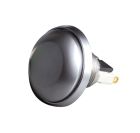 CDVI BPNONFCHOCGRIGIO GREY NO/NF CHOC MUSHROOM BUTTON, STAINLESS STEEL PLATE