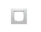 LINGG-JANKE 86591-WA RAHMEN1-OWA cover frame 1 gang, alu silver silk gloss