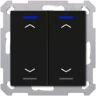 MDT BE-TAL55W206.A1 Taster Light 55 2T scale, black op., ser.tapp.