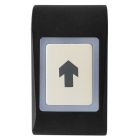ARITECH ANTINTRUSIONE ACL800-PB-B Pulsante richiesta uscita, colore nero.