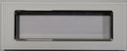 MAPAM 6007BL-1 Gem 6007BL-1 7P White Glass Plate