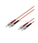 WP RACK WPC-FP1-6STST-100 FIBER OPTIC MULTIMODE PATCH CORD 62,5/125 ST-ST, 10 MT. OM1