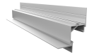 LEDCO PR260 PROFILO INCASSO CORNICE A SCOMPARSA 2MT. ANODIZZAT