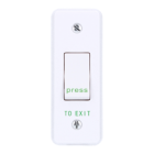 CDVI RTE002S Exit button made of sturdy plastic, to be applied