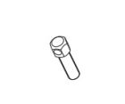 TOPP 0B0007 Increased infix register pin h 47.5 (surmount