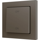 ZENNIO ZS551PB2MC ZS55. Simple Soft push button for 2 binary inputs