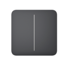 AJAX 52149 SoloButton (2-gang) [55] ASP graphite