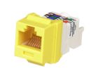 PANDUIT NK6TMYL NK Cat 6 UTP Jack Module- TP Style- Yellow