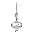 ROGER RICAMBI RS1217 BOCCOLA SCANALATA CON VITI PER ALBERO LENTO PRINCI