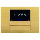EELECTRON PO71A03MT-GO PLACCA 71 METAL GOLD - 3 MODULI