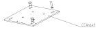 RIB CCA1641 GBC GEWISS SUPER 8000 fast BASE PLATE