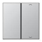 JUNG AL2401TSAP Key cover for 1-channel sensor module. symbol mod. LS990- aluminium