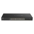 D-LINK DXS-1210-28T 24-port 10GBASE-T + 4-port 10/25G SFP28 Smart Mana