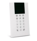 RISCO RP432KPP200A LCD keyboard like RP432KP0200A but with integrated 13-56 MHz proximity reader.