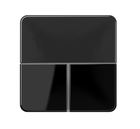 JUNG RCDCD4092TSASW Key covers for KNX controller RCDCD4092M - black