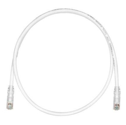 PANDUIT UTPSP1.5MY Copper Patch Cord- Cat 6- Off White UTP Cable- 1.5 Meter