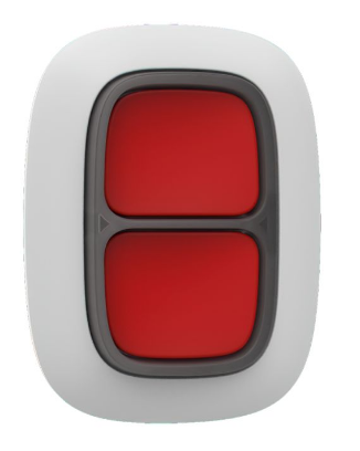 AJ-DOUBLEBUTTON-W Ajax - Double panic button - Bidirectional