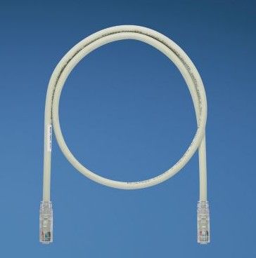 PANDUIT UTP6ASD1MGY Copper Patch Cord- Cat 6A SD- Gray UTP Cable- 1m