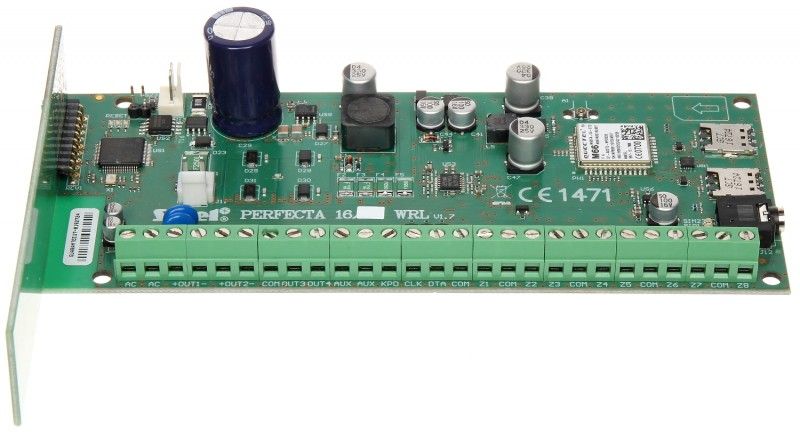 SATEL PERFECTA 16-WRL SET-A PERFECTA 16-WRL control panel + ANT-GSM-I antenna + OPU-4P container