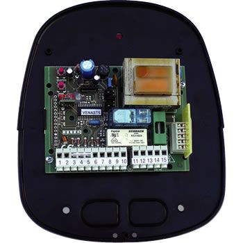 ALLMATIC 12006557 AV+IB1.M AM Control unit for shutters and sliding gates, in an elegant and practical container
