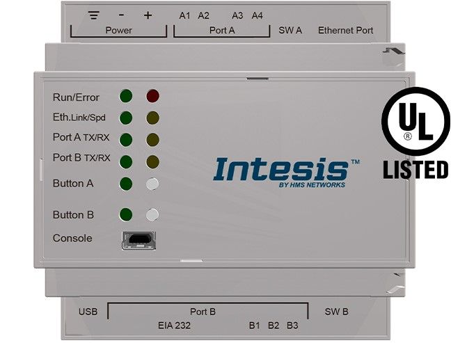 INTESIS INMBSFGL016O000 Fujitsu VRF systems to Modbus TCP/RTU - 16 units