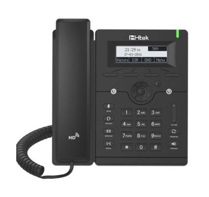 YEASTAR UC902 Htek UC902 VoIP phone with switch 2 10/100 ports, 2 SIP accounts